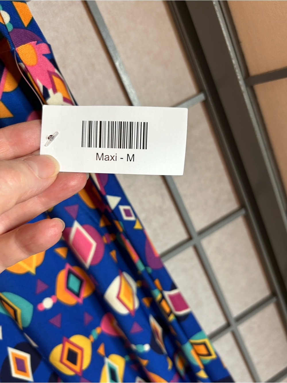 NWT LuLaRoe Maxi Skirt in Navy with Yellow, Pink & Orange Floral Print - Picture 2 of 4